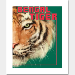 Bengal Tiger Posters and Art